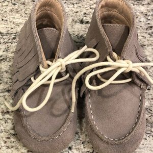 Monkey Feet Grey Harley Boots